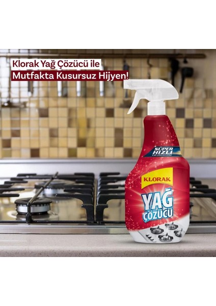 Yağ Çözücü 750 ml 3 Adet