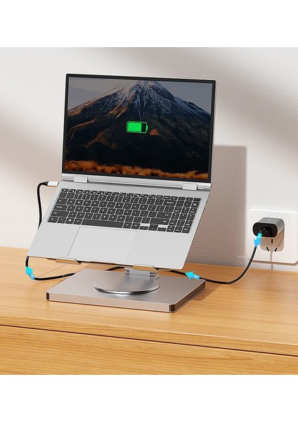 10 In 1 Çok Fonksiyonlu Type-C Hub Notebook Macbook Standı Usb-C Docking Station NSC-101