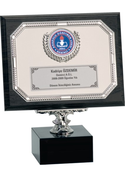- Ahşap Plaketler - PL-048 A - 18X24 cm