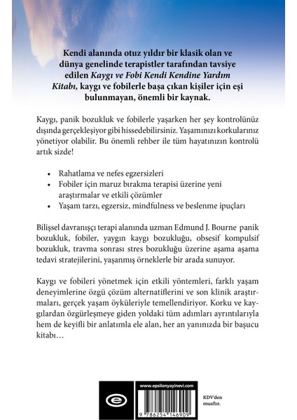 Kaygı ve Fobi - Edmund J. Bourne
