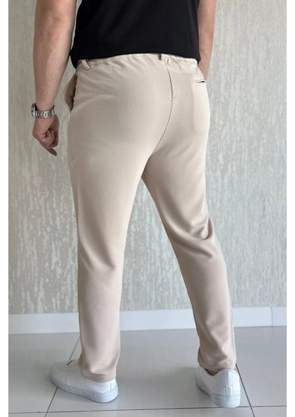 Bel Bağcıklı Düz Paça Erkek Jogger Pantolon P-00016778 modelleri