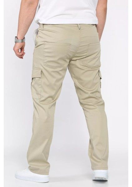 Erkek Kargo Cepli Düz Paça Pantolon P-00016779 modelleri