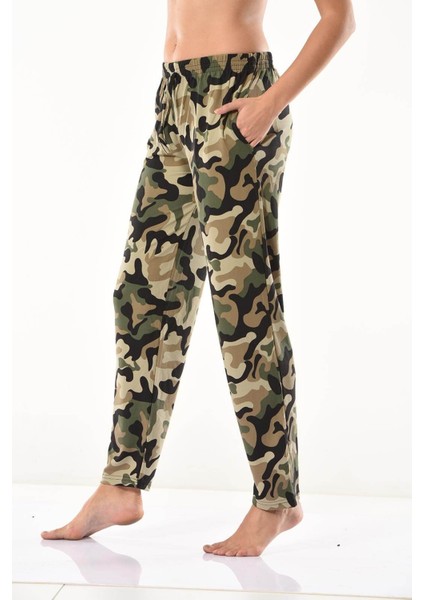 Derya Kurşun Kamuflaj Desenli Eşofman Altı 0573 modelleri