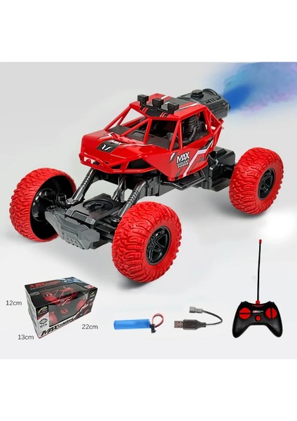 Uzaktan Kumandalı Şarjlı Duman Atan Işıklı Araba Buharlı Işıklı Uzaktan Kumandalı Off Road Araba Rc fırsatları