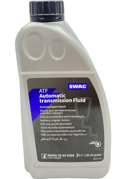Otomatik Şanzıman Yağı (Atf) 1 Litre / Bmw 8hp Yeşil / 83222305397-30939095