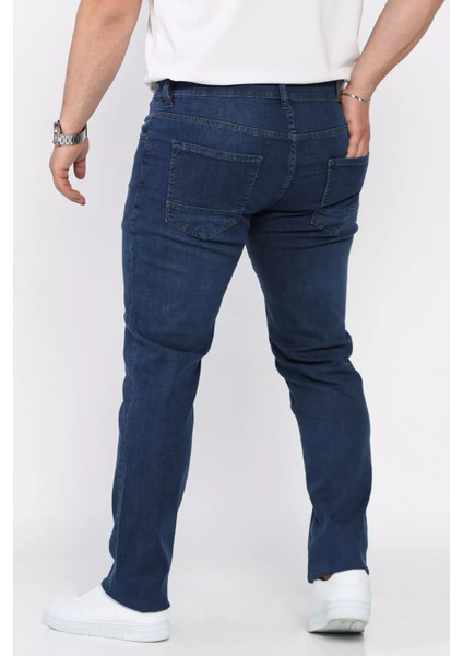 Fermuarlı Likralı Erkek Jean Kot Pantolon P-00016794 modelleri