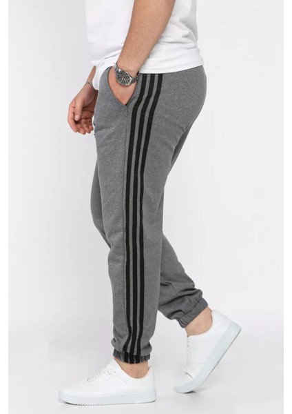 Erkek Bel ve Paça Lastikli Yan Şerit Detaylı Eşofman Altı P-00016785 fiyatları