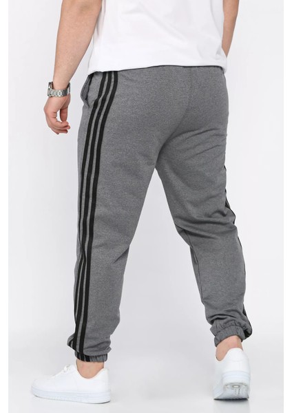 Erkek Bel ve Paça Lastikli Yan Şerit Detaylı Eşofman Altı P-00016785 modelleri