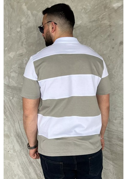 Polo Yaka Yarım Fermuarlı Erkek Tişört P-00015558 modelleri