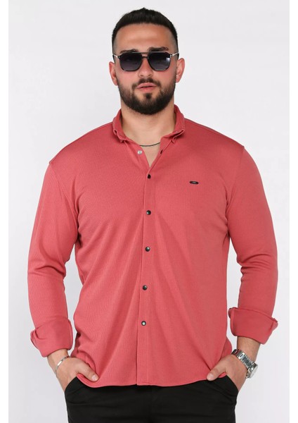 Erkek Uzun Kol Likralı Gömlek P-00015411 fiyatları