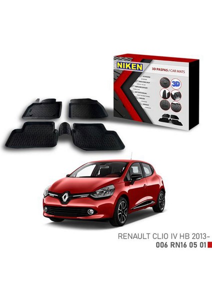 3D Paspas Renault Clio 4 Hb 2013- Gnzrz