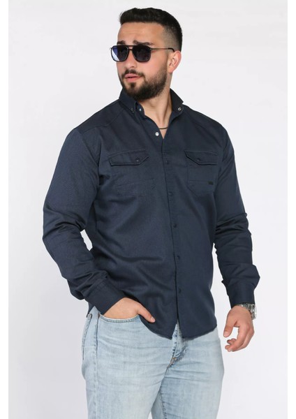 Erkek Çıtçıtlı Gömlek P-00015484