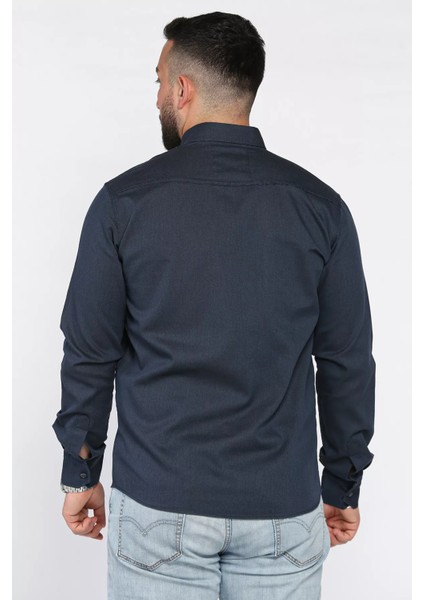 Erkek Çıtçıtlı Gömlek P-00015484 modelleri