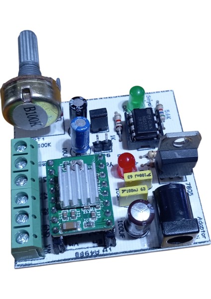Dc 8-35V 1A A4988'LI Step Motor Sürücülü Hız Yön Kontrol Devresi