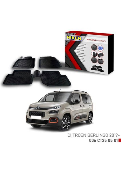 3D Paspas Citroen Berlingo 2019- Gnzrz