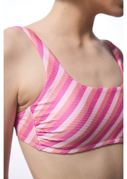 Çizgili Sura Bra Bikini Üstü fırsatları