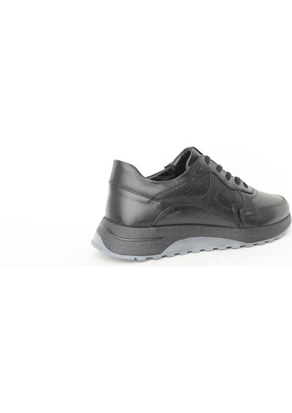 Erkek Deri Yüksek Taban Sneaker Ayakkabı modelleri