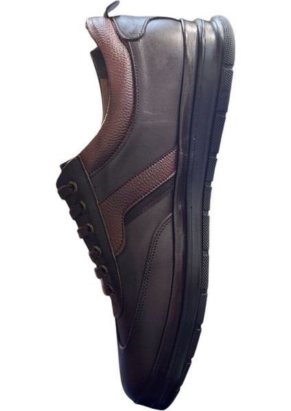 Kahverengi Günlük Rahat Yürüyüş Sneaker Battal Boy Hafif Spor Ayakkabı modelleri