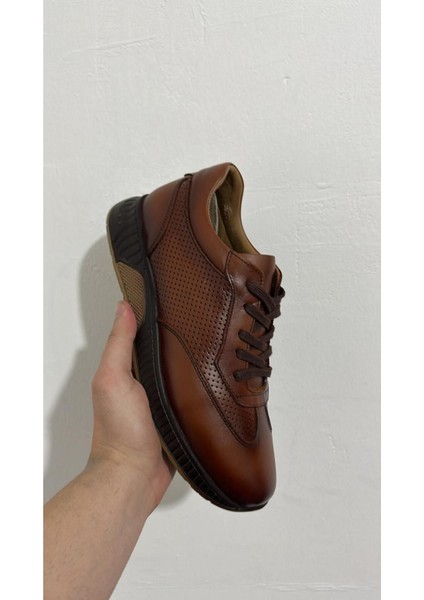 Taba Yazlık Delikli Hafif Deri Erkek Spor - Erkek Spor Ayakkabı fiyatları