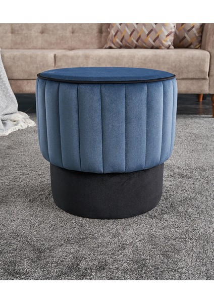 Rose Puf - Mavi fiyatları