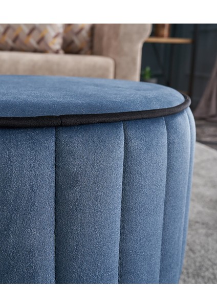 Rose Puf - Mavi fırsatları