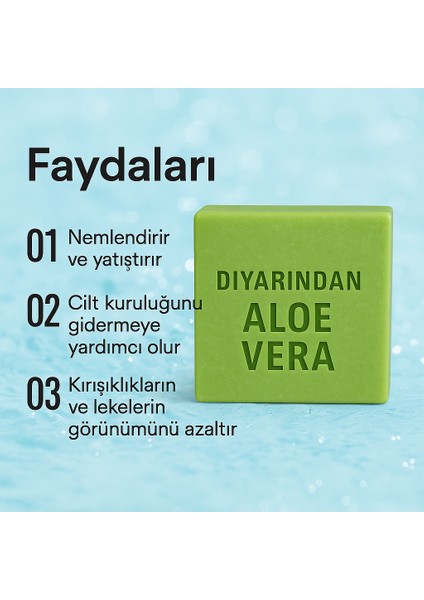 Hatay Doğal Aloe Vera Sabunu 3 Adet 375 gr modelleri