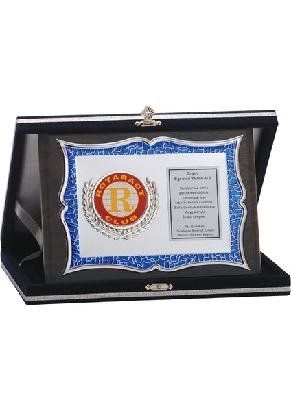 - Ahşap Plaketler - PL-035 B - 15X20 cm