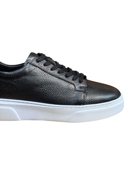 Siyah Erkek Spor Ayakkabı-Siyah Deri Spor Ayakkabı fiyatları