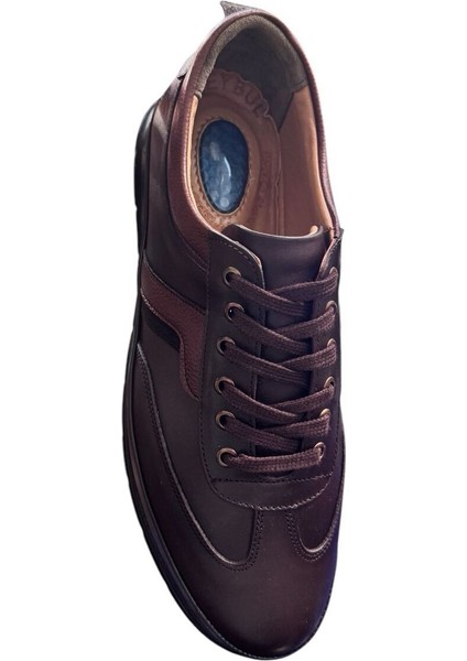 Kahverengi Günlük Rahat Yürüyüş Sneaker Battal Boy Hafif Spor Ayakkabı fırsatları