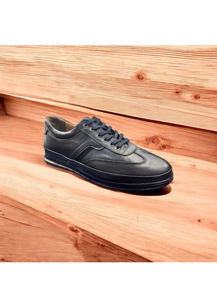 Siyah Günlük Rahat Yürüyüş Sneaker Battal Boy Hafif Spor Ayakkabı modelleri