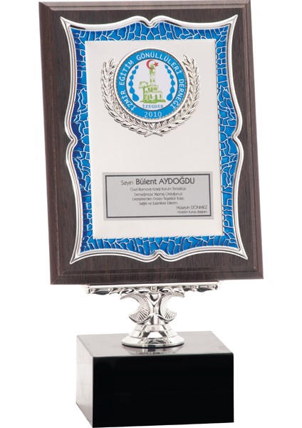 - Ahşap Plaketler - PL-034 B - 15X20 cm