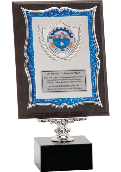 - Ahşap Plaketler - PL-034 A - 18X24 cm