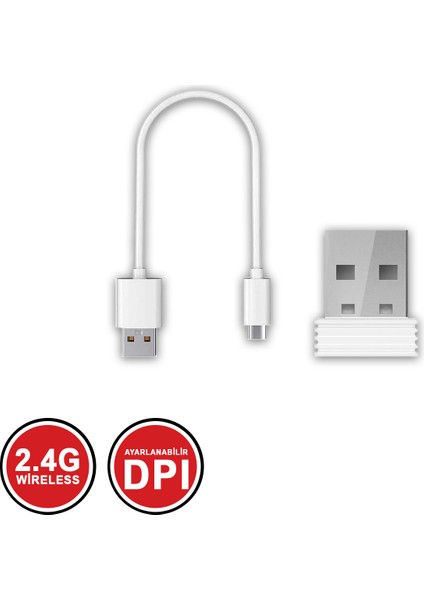 Kablosuz Mouse Şeffaf Tasarımlı Çift Mod – Şarjlı, Sessiz Tıklama MT8118 fırsatları
