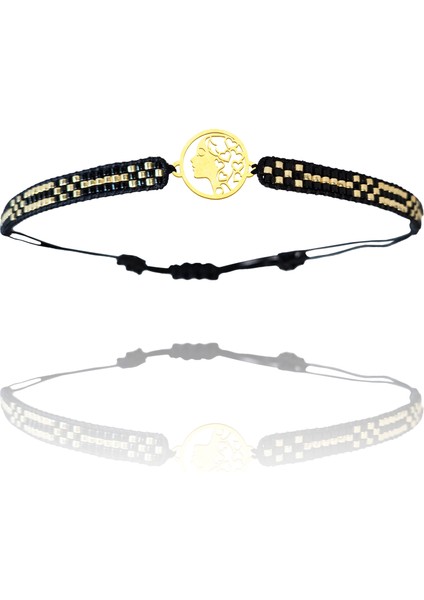 Altın Bileklik Model 7 Kız G7B1078 0.5 gr