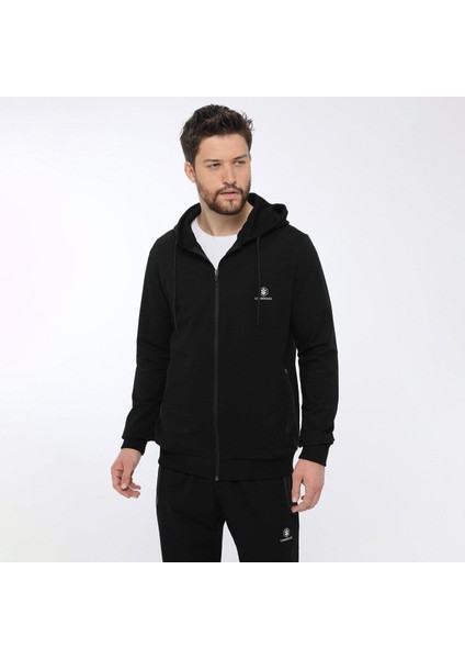 0W Smr Basic Takim Erkek Siyah Eşofman Takım