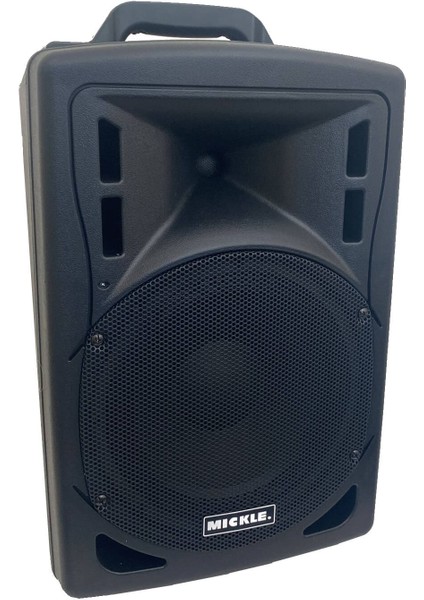 MP1010 10" Sokak Müzisyenleri için Taşınabilir Akülü Portatif Hoparlör Sistemi 300W