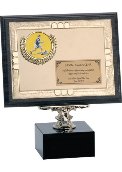 - Ahşap Plaketler - PL-028 A - 18X24 cm