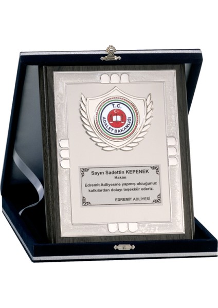 - Ahşap Plaketler - PL-029 A - 18X24 cm