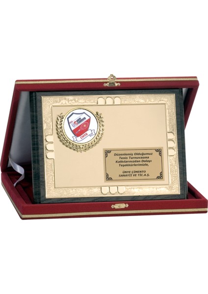 - Ahşap Plaketler - PL-027 A - 18X24 cm