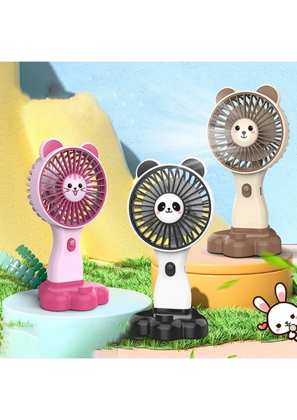 Çocuk Vantilatör Çocuk Fan Plaj Oyuncağı Hayvan Desenli Fan Vantilatör Mini Fan Stantlı Vantilatör Stantlı Fan Klima Serinletici Vantilatör Fan Süper Güçlü Sessiz Fan Şarjlı Fan