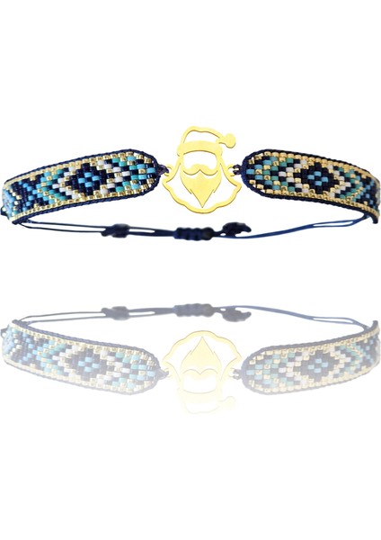 Altın Bileklik Model 8 Noel Baba G8B296 0.5 gr