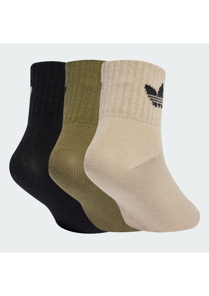 Originals JW2934 Mid Ankle Sock 3 Pair Pack Kids