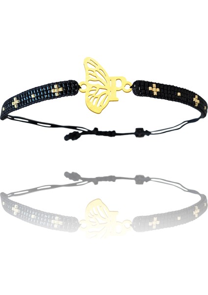 Altın Bileklik Model 9 Harf P G9B360 0.5 gr