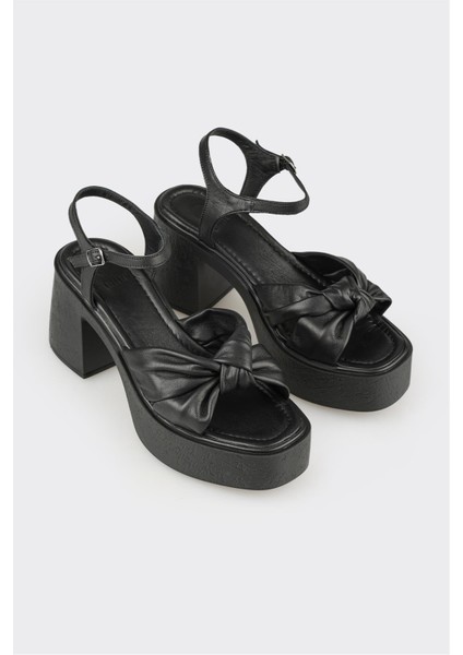 Siyah Galage Kadın Sandalet fiyatları