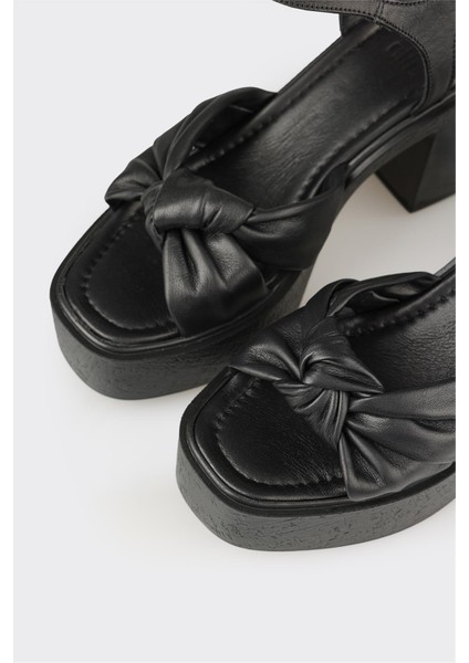 Siyah Galage Kadın Sandalet fırsatları