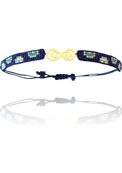 Altın Bileklik Model 10 Sonsuzluk G10B1300 0.5 gr