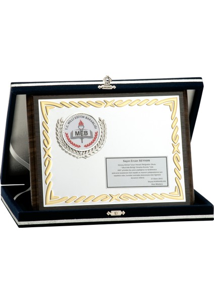 - Ahşap Plaketler - PL-023 A - 18X24 cm