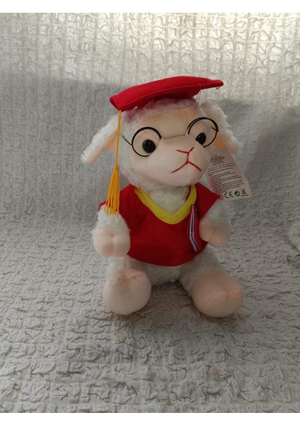 Sesli Peluş Kuzu Oyuncak (28 Cm)