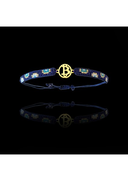 Altın Bileklik Model 10 Bitcoin G10B188 0.5 gr