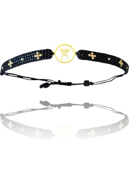 Altın Bileklik Model 9 Yavru Köpek G9B466 0.5 gr modelleri